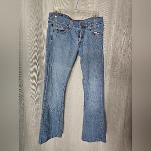 Levi’s 513 low rise Slouch Stretch bootcut jeans